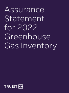 2022 Assurance Statement Report Cover