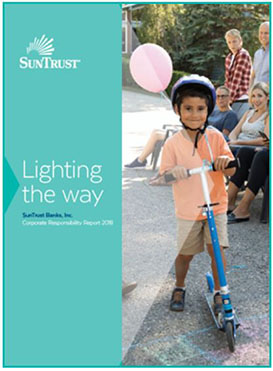 2018 SunTrust CSR Report Cover