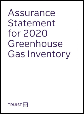 Emissions Assurance Statement Report Cover